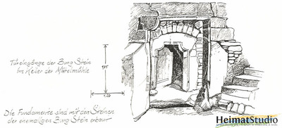 Türeingänge in der Lengenfelder Mittelmühle