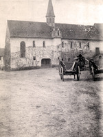 Der Innenhof des Klosters Zella um 1900