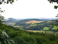 Blick vom Uhlenstein ins Südeichsfeld