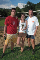 Die Sieger des Volleyballturniers